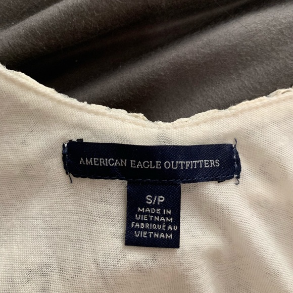 Women’s American Eagle Doily Crop Top. Size small. - Picture 2 of 2